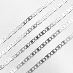 Load image into Gallery viewer, 925 Sterling Silver Flat Marina Chain.