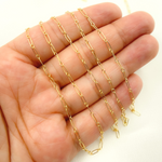 Load image into Gallery viewer, 14K Yellow Gold Filled Smooth Cable Link Chain