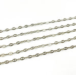 Load image into Gallery viewer, Oxidized Sterling Silver Marina Chain