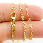 Load image into Gallery viewer, Solid Gold Cable Chain