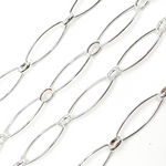 Load image into Gallery viewer, Black Rhodium Matt Sterling Silver Paperclip Chain