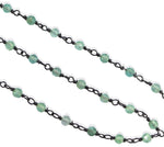 Load image into Gallery viewer, Apatite Oxidized Wire Chain. APE1