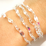 Load image into Gallery viewer, 925 Sterling Silver Fancy Chain.