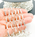Load image into Gallery viewer, X16SS. Sterling Silver Flat Box Link Chain