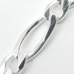 Load image into Gallery viewer, Sterling Silver Figaro Chain