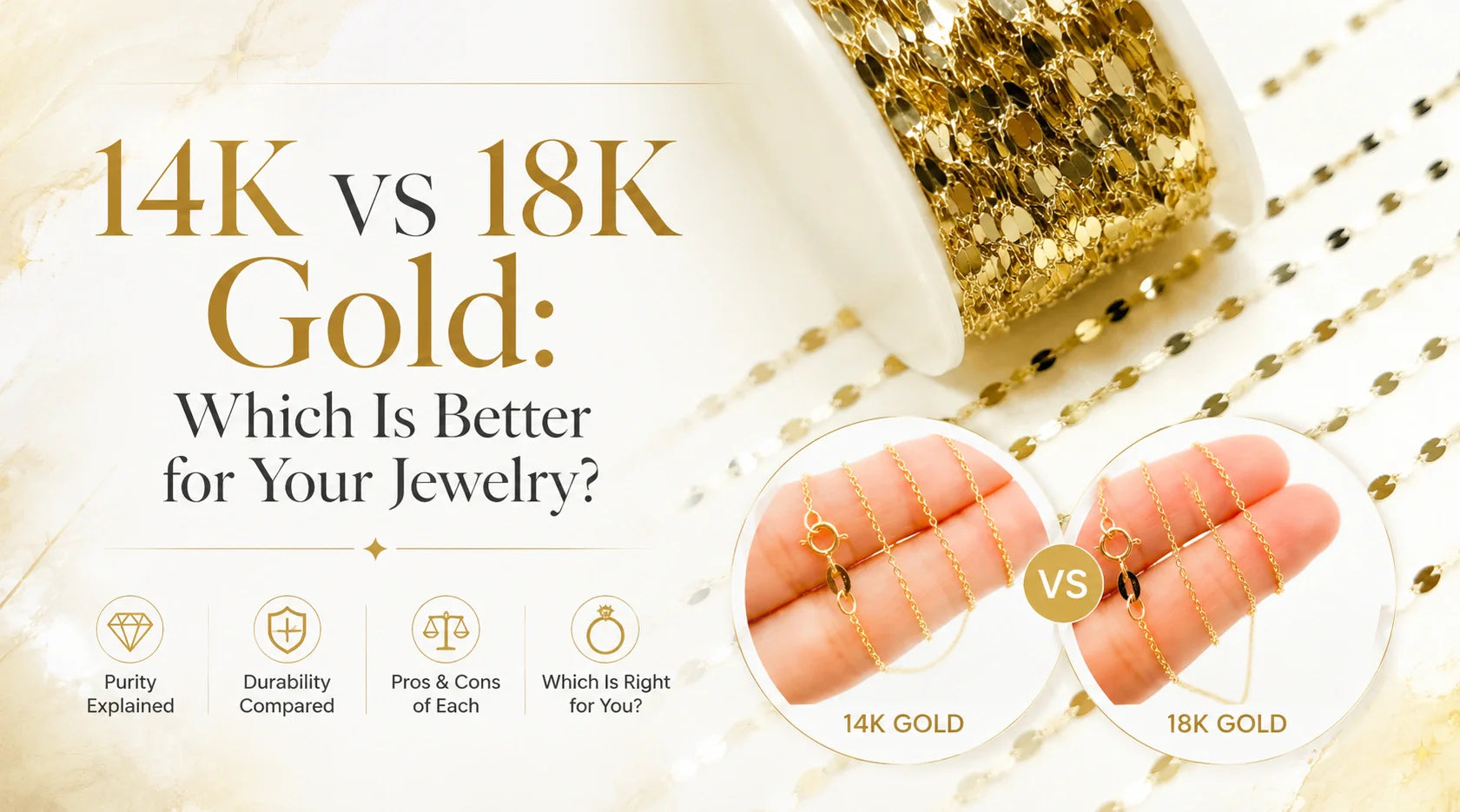 14K vs 18K Gold: Which Is Better for Your Jewelry?