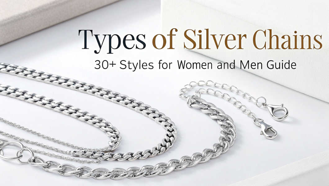 Types of Silver Chains: 30+ Styles for Women and Men Guide