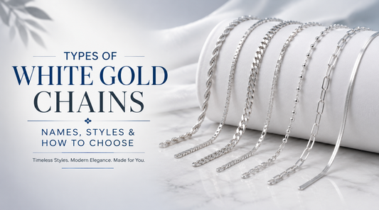Types of White Gold Chains