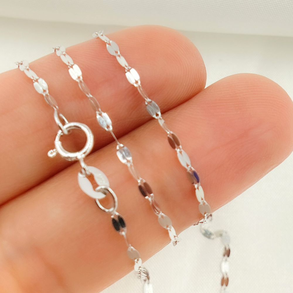 White Gold Chain 14K – Cool Metallic Elegance