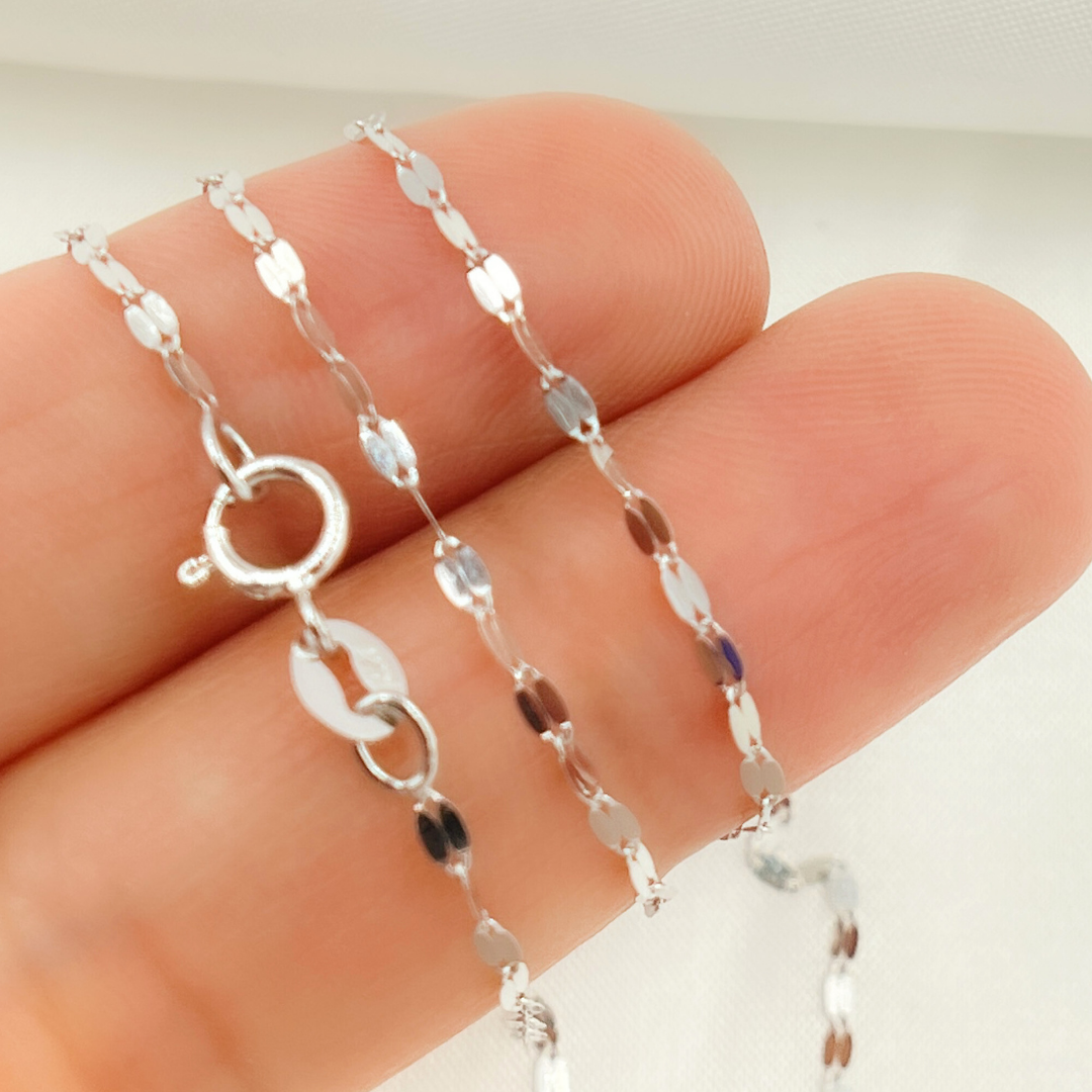 14k White Gold Chains Collection – Jewels And Chains