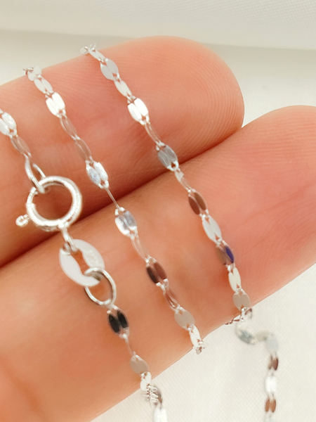 14K White Gold Necklace