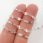 Load image into Gallery viewer, Sterling Silver Textured Marina Chain
