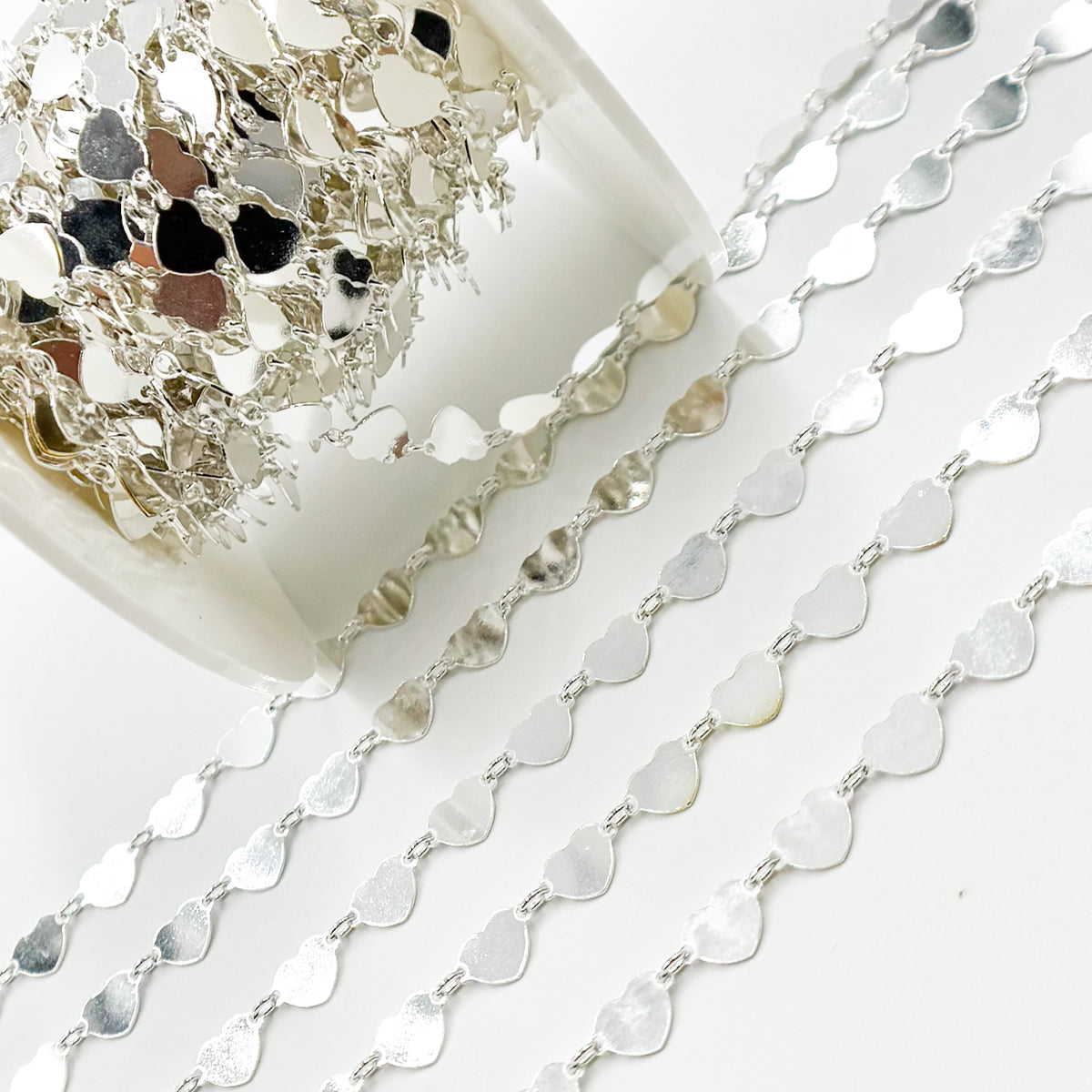 Sterling Silver Heart Chain
