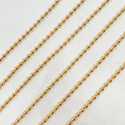 14K Gold Filled Ball Chain