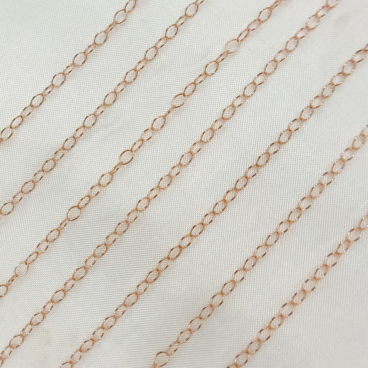Rose Gold-Filled Smooth Cable Chain