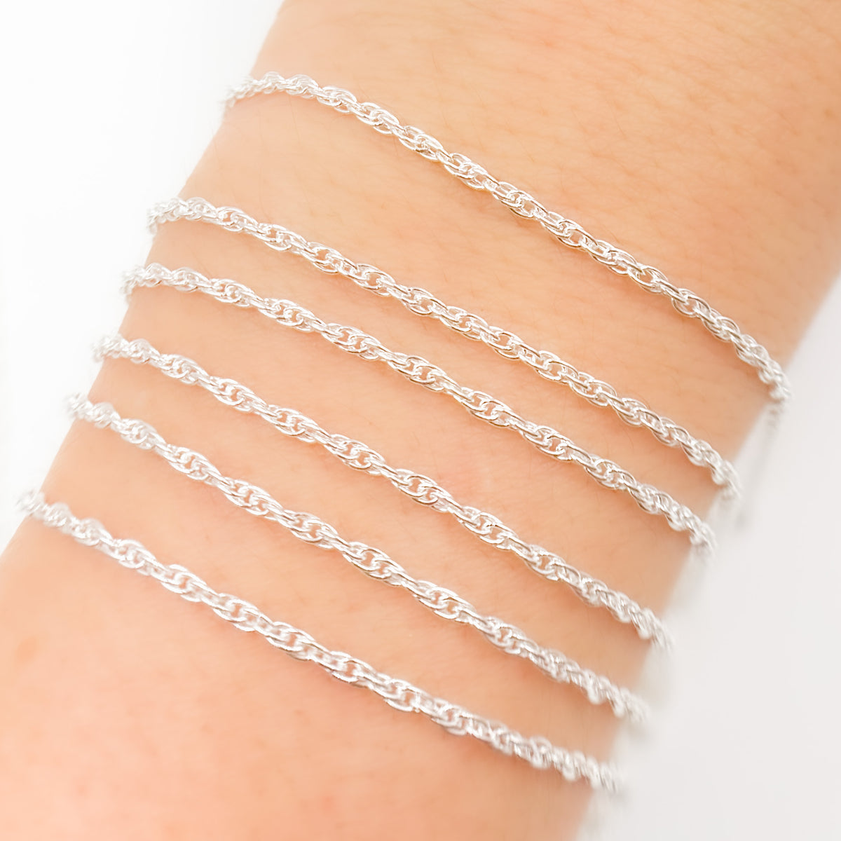 Sterling Silver Rope Chain