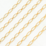 Load image into Gallery viewer, 8251-1AGF. 14k Gold Filled Textured Oval &amp; Smooth Round Link Chain
