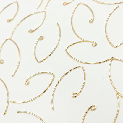 Gold Filled V Shape Ear Wire