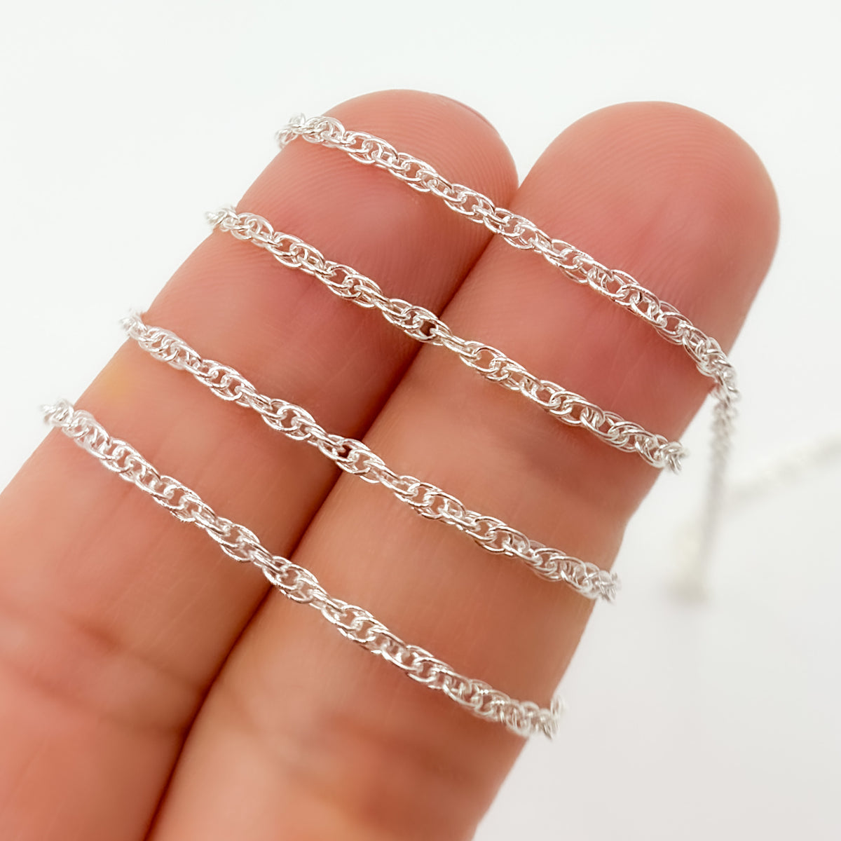 Sterling Silver Rope Chain