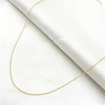 Load image into Gallery viewer, 035R08LGJ138. 14K Solid Gold Cable Link Chain
