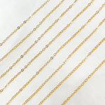 Load image into Gallery viewer, 822FGF. 14K Gold Filled Flat Cable Link Chain
