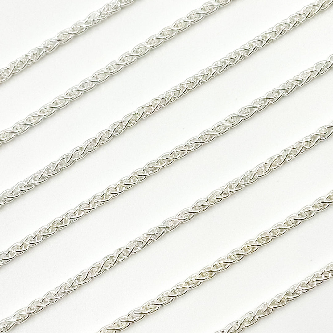 Sterling Silver Wheat Chain