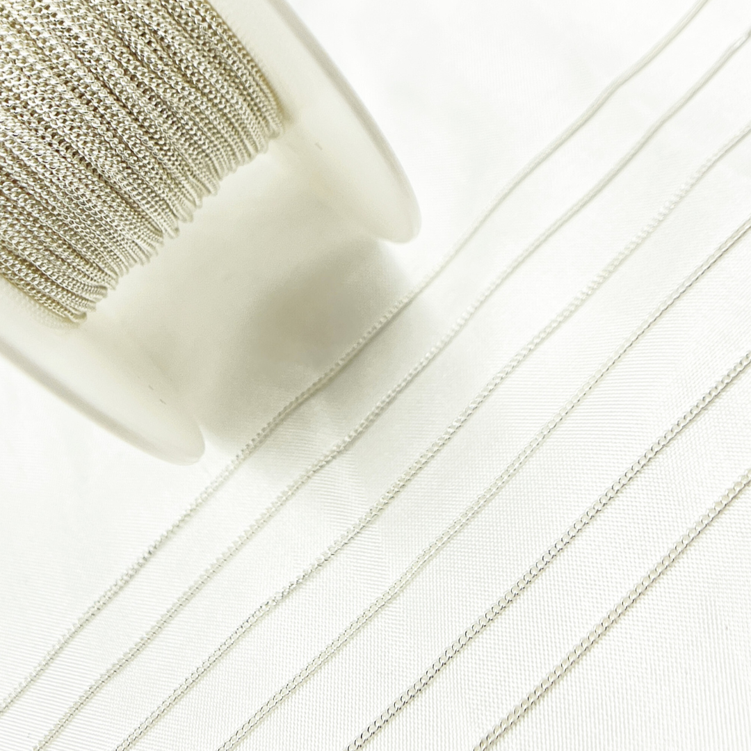 Sterling Silver Cable Link Chain