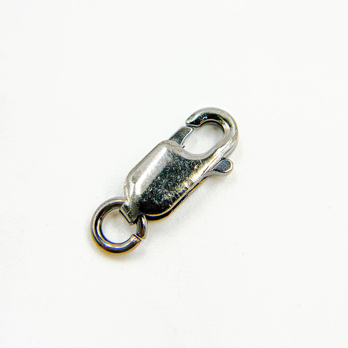 12MM Black Rhodium Lobster Clasp
