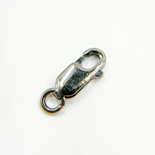 12MM Black Rhodium Lobster Clasp