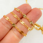 Load image into Gallery viewer, 193SBSF. 14K Gold-Filled Diamond Cut Marina Link Chain
