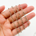 Load image into Gallery viewer, 293OX. 925 Sterling Silver Oxidized Flat Curb Chain