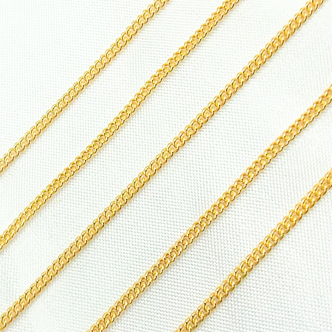 14K Gold Filled Curb Chain. 69GF