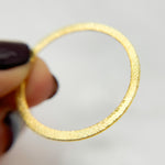 Load image into Gallery viewer, BS4-GP. Sterling Silver Gold Plated Circle Connector 25mm
