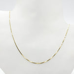 Load image into Gallery viewer, 050VED18K. 18K Solid Gold Box Chain
