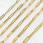 Load image into Gallery viewer, 4002FGF. 14K Gold Filled Flat Paperclip Chain
