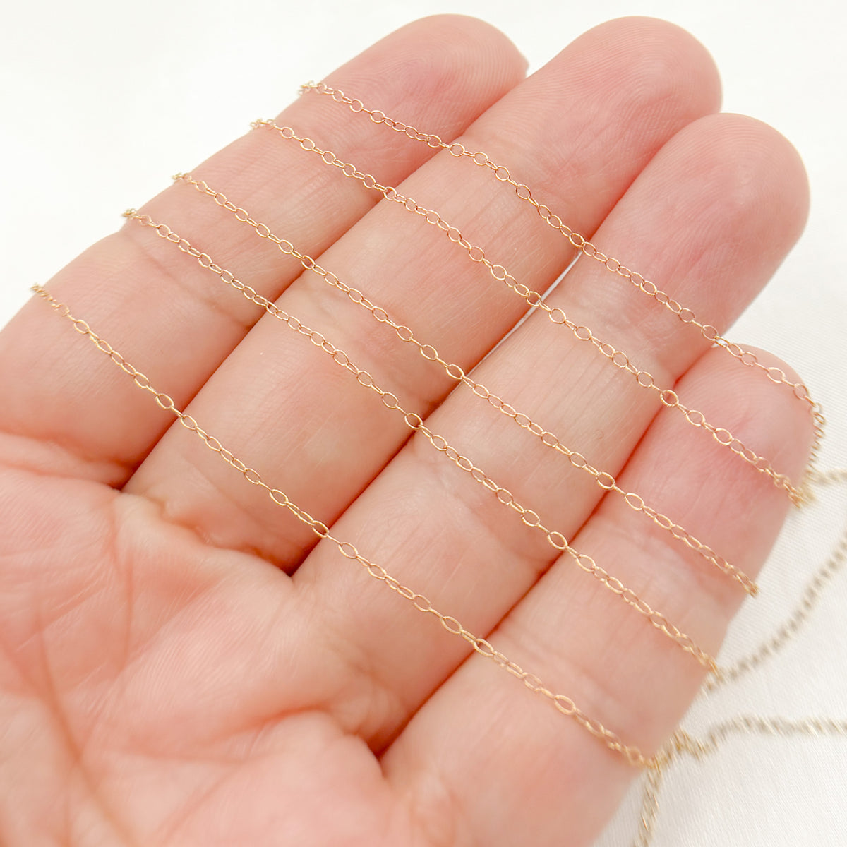14K Gold Filled Cable Chain