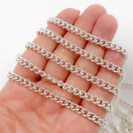 Load image into Gallery viewer, Y3SS. Sterling Silver Curb Link Chain
