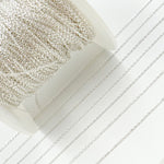 Load image into Gallery viewer, Z20SS. Sterling Silver Wheat Chain