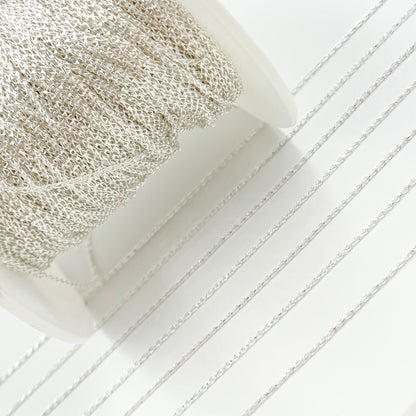 Z20SS. Sterling Silver Wheat Chain