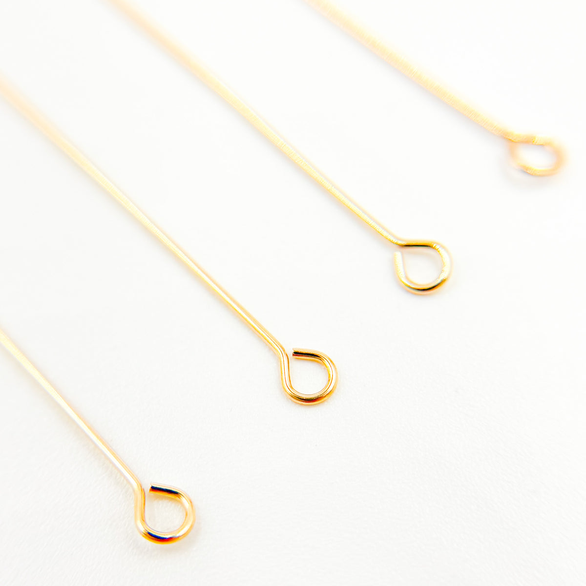 Gauge Gold-filled Eye Pin 2 Inch Headpin