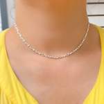 Load image into Gallery viewer, Sterling Silver Infinity Necklace
