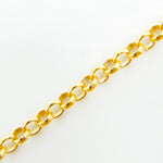 Load image into Gallery viewer, 28Necklace. Gold Pated Sterling Silver Rolo Necklace