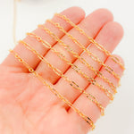 Load image into Gallery viewer, 193SBGF. 14k Gold Filled Diamond Cut Marina Link Chain
