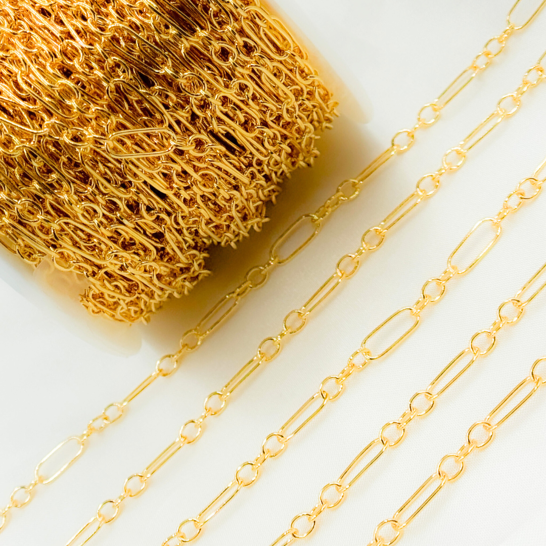 283GF. 14k Gold Filled Long and Short Link