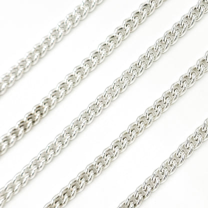 Sterling Silver Curb Chain