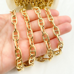 Load image into Gallery viewer, Gold Plated 925 Sterling Silver Marina Chain. Y84GP
