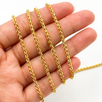 Load image into Gallery viewer, 14k Gold Filled Wheat Chain