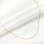 Load image into Gallery viewer, 025SPLLG. 14K Solid Gold Wheat Necklace
