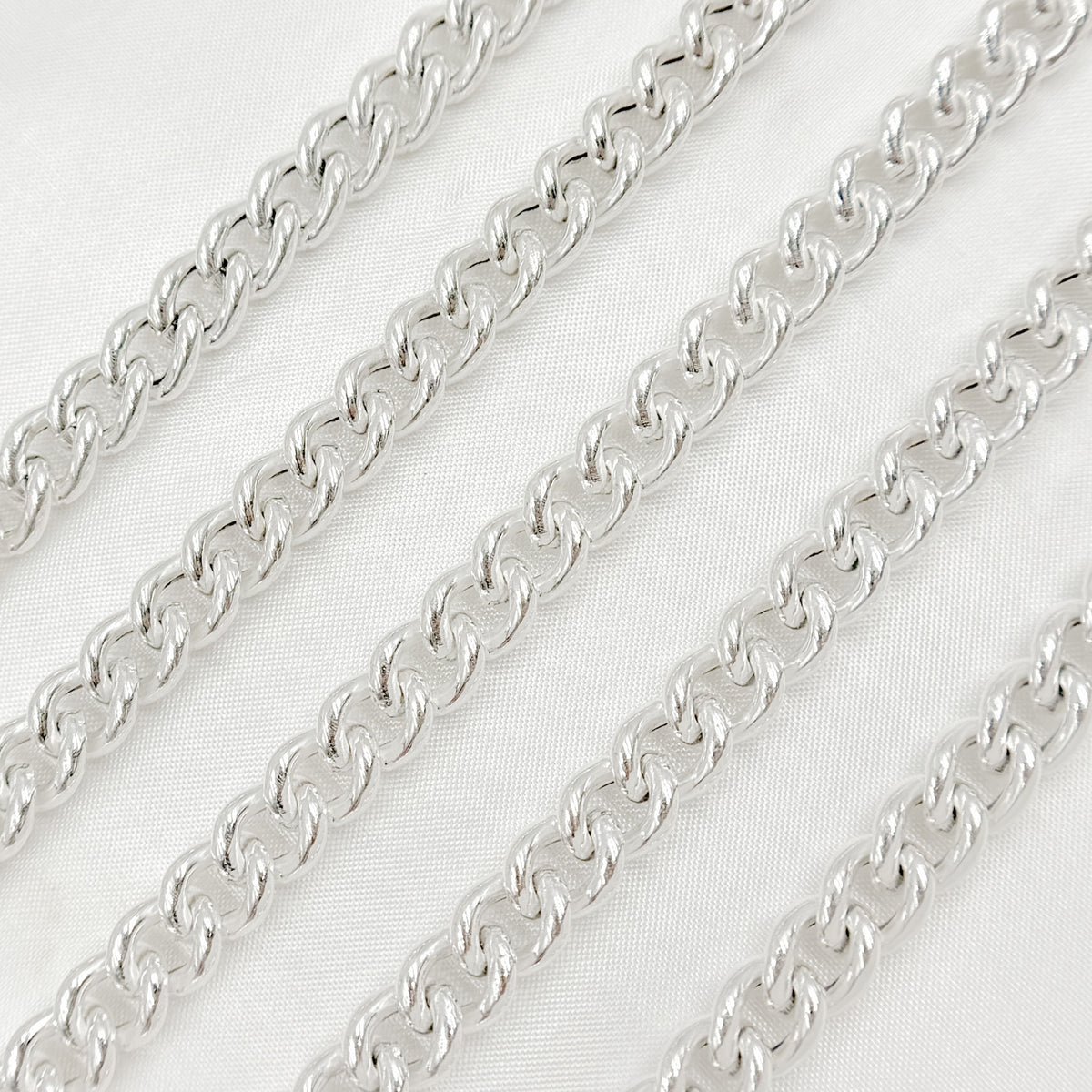 Sterling Silver Curb Link Chain