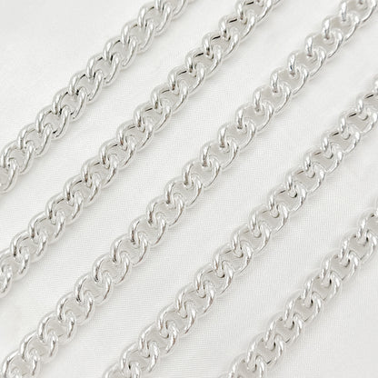 Sterling Silver Curb Link Chain